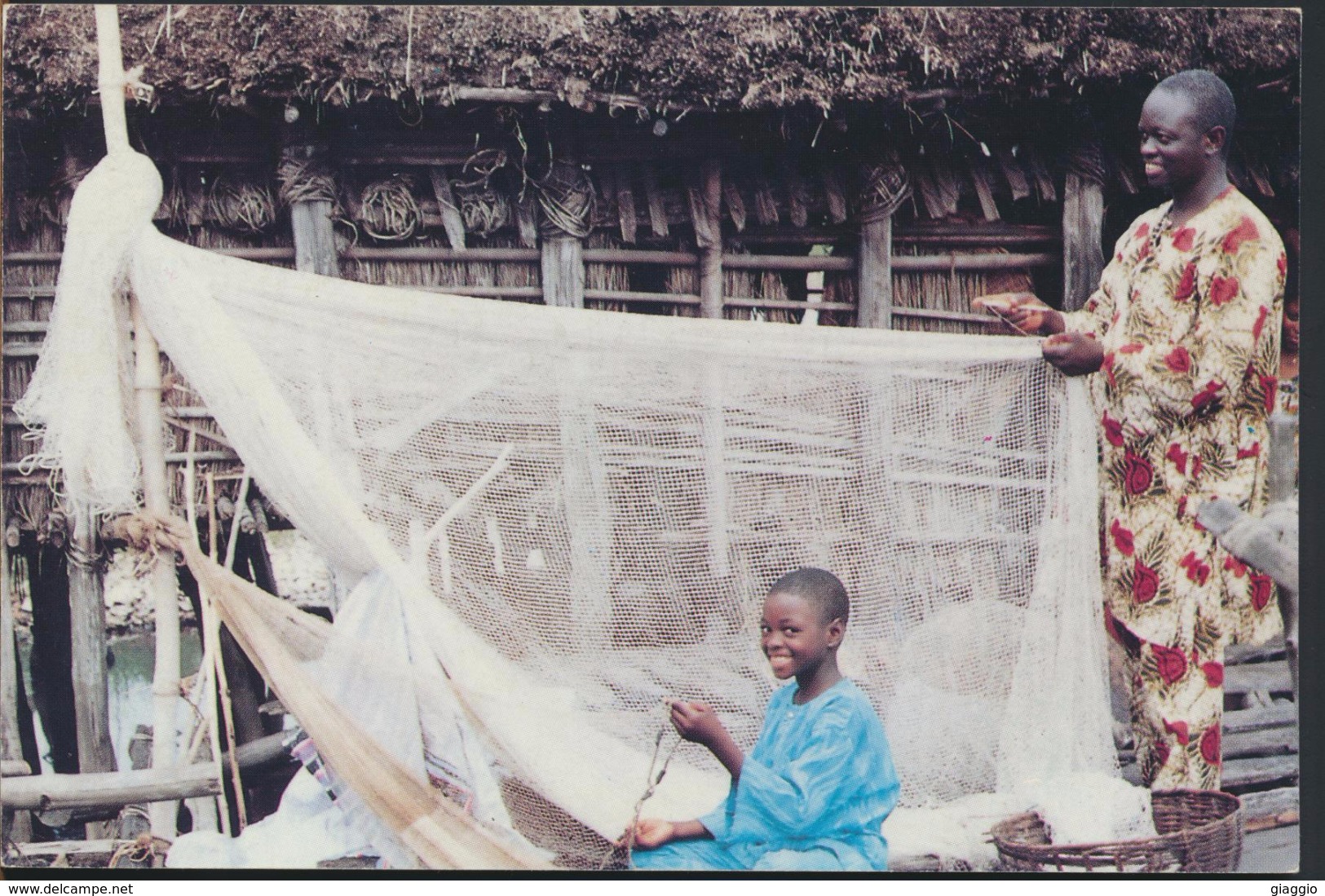 °°° 1689 - BENIN - CITE LACUSTRE DE GANVIE - LAC NOKOUE - 1996 °°° - Benin