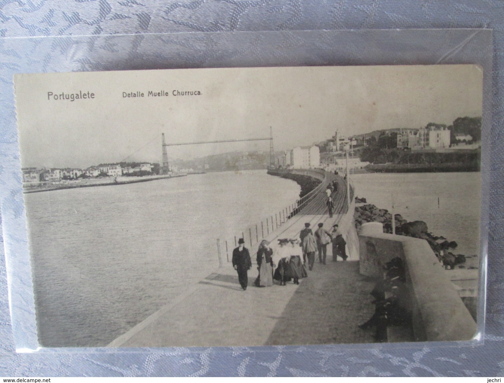 PORTUGALETE . DETALLE MUELLE CHERRUCA - Autres & Non Classés