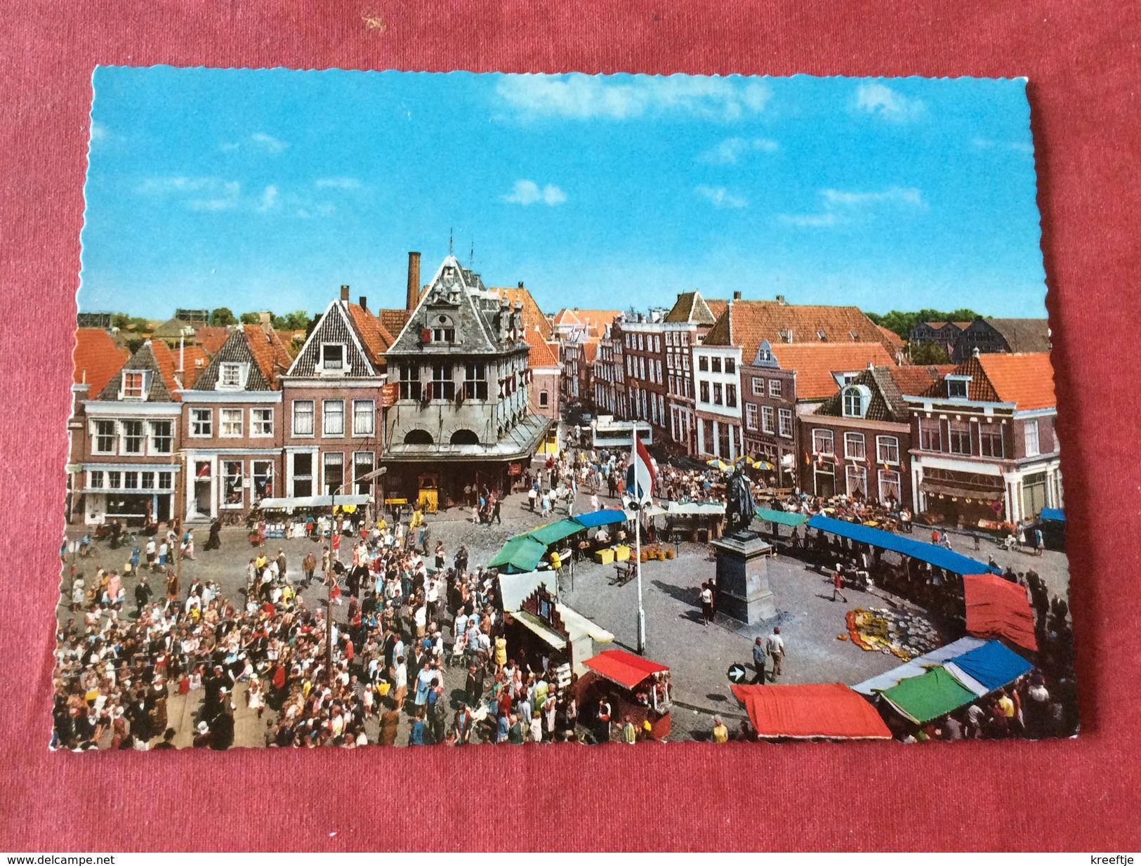 Nederland Hoorn. Oud-Hollandse Markt Op De Kaasmarkt - Hoorn