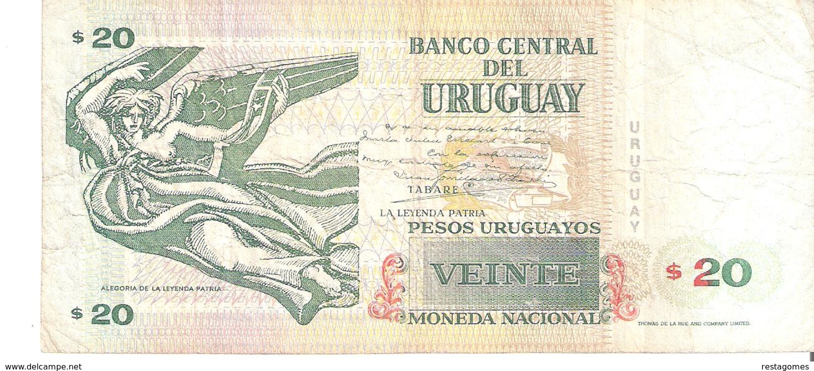 Uruguay 20 Pesos 1997 - Uruguay