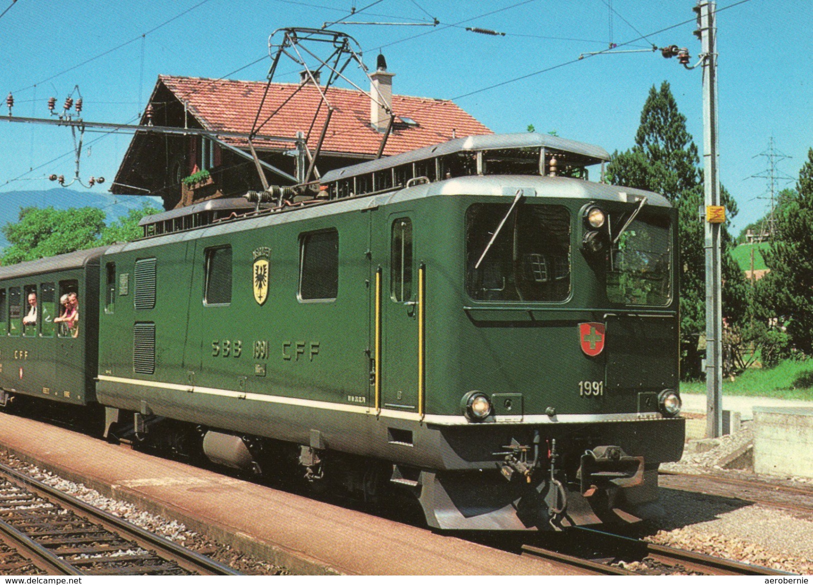 BRÜNIGBAHN (SBB) - Zahnradlokomotive HGe 4/4 - Eisenbahnen