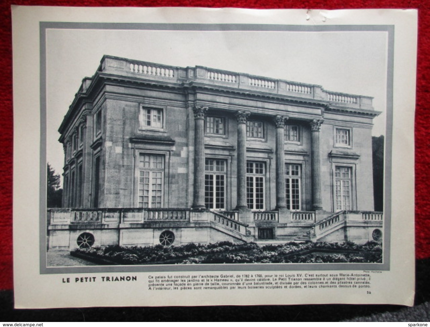 Le Petit Trianon  '"Photo-Gravure" Histoire - Unclassified