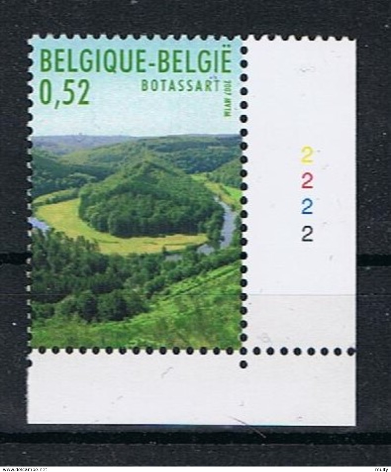 Belgie OCB 3676 (**) Met Plaatnummer 2. - 2001-2010