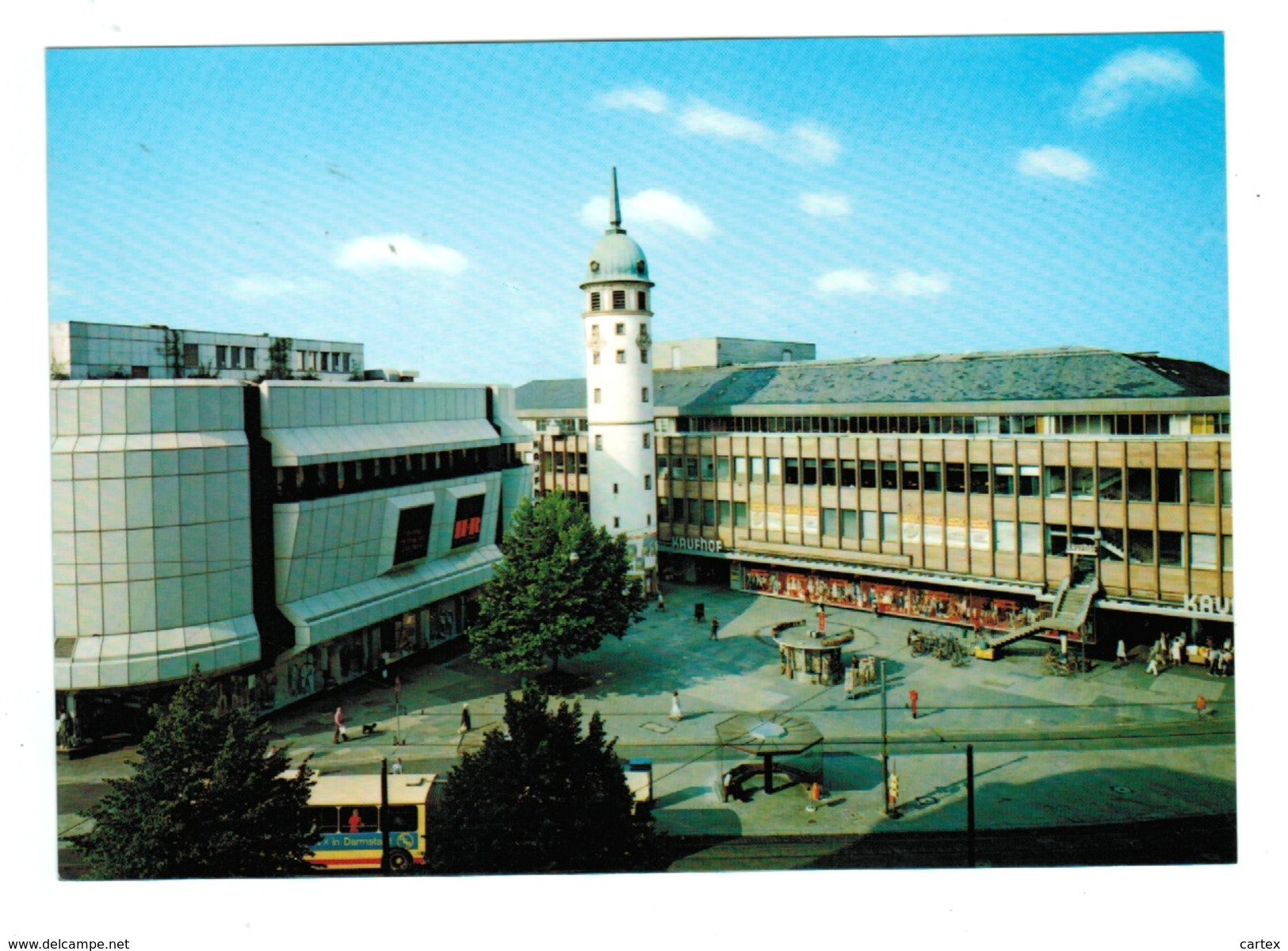 15050  CPM     DARMSTADT  Tor Zu Odenwald Und Bergstrasse , Am Weissen Turm - Darmstadt