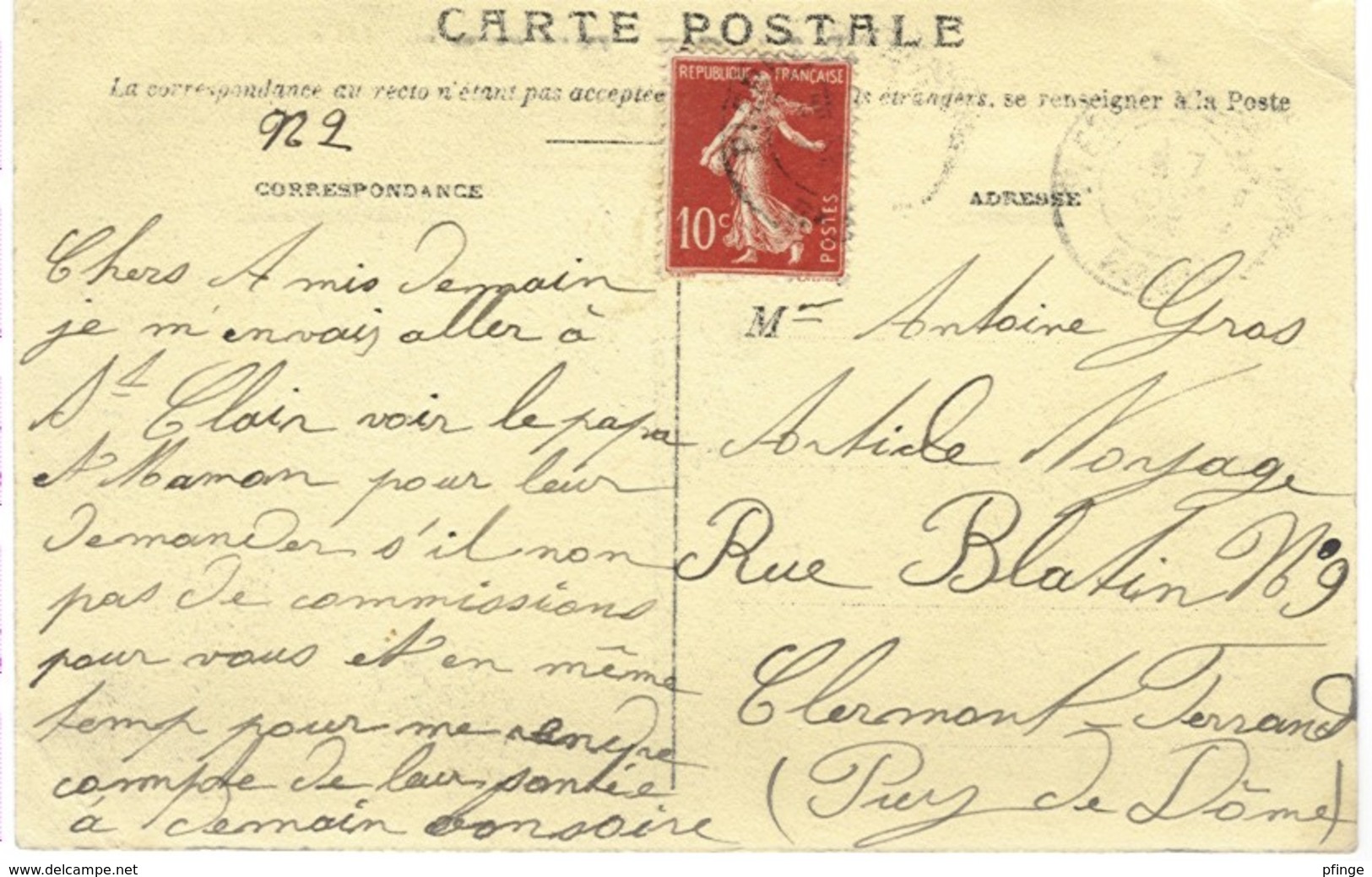 Lyon, Mai 1907 - Voyage Présidentiel - Les Mesures D'ordre - Other & Unclassified