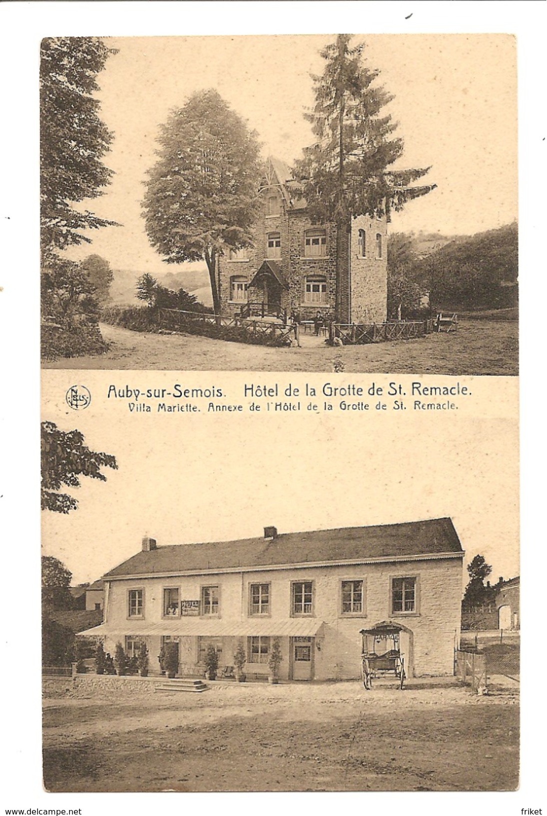 - 82 -  AUBY SUR SEMOIS     Hotel De La Grotte De St Remacle - Bertrix