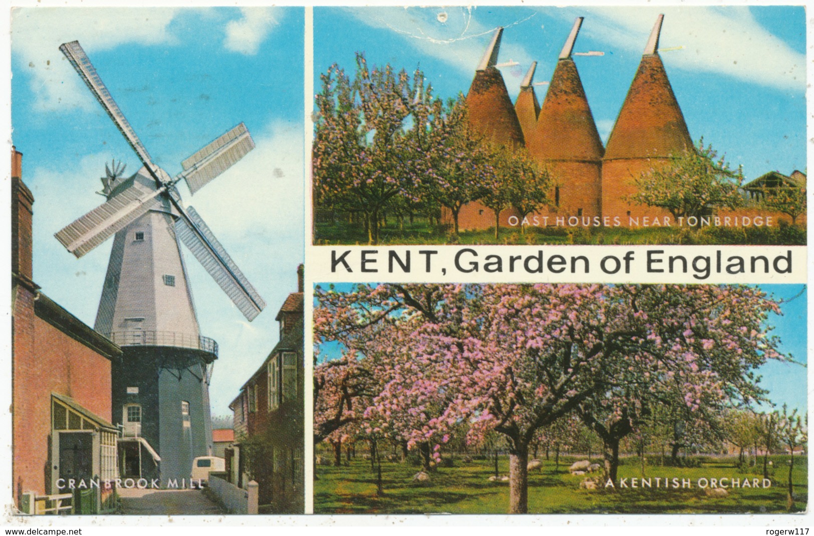 Kent, Garden Of England, 1983 Postcard - Other & Unclassified