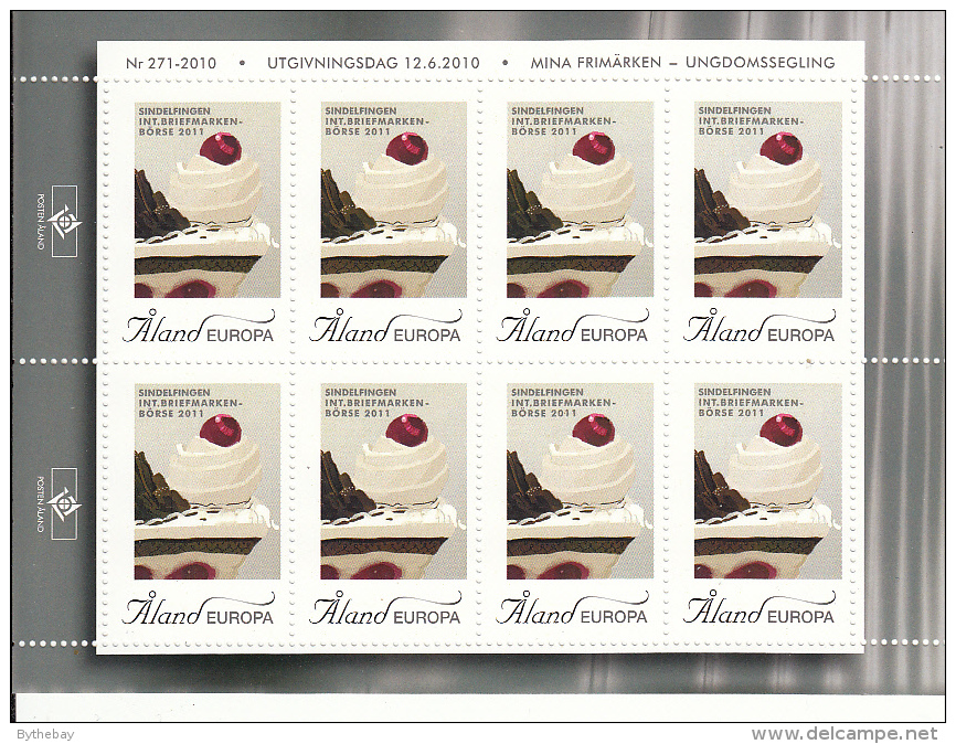 Aland 2011 Complete set of 12 Exhibition Stamps for Stamp Show Cities - sheets