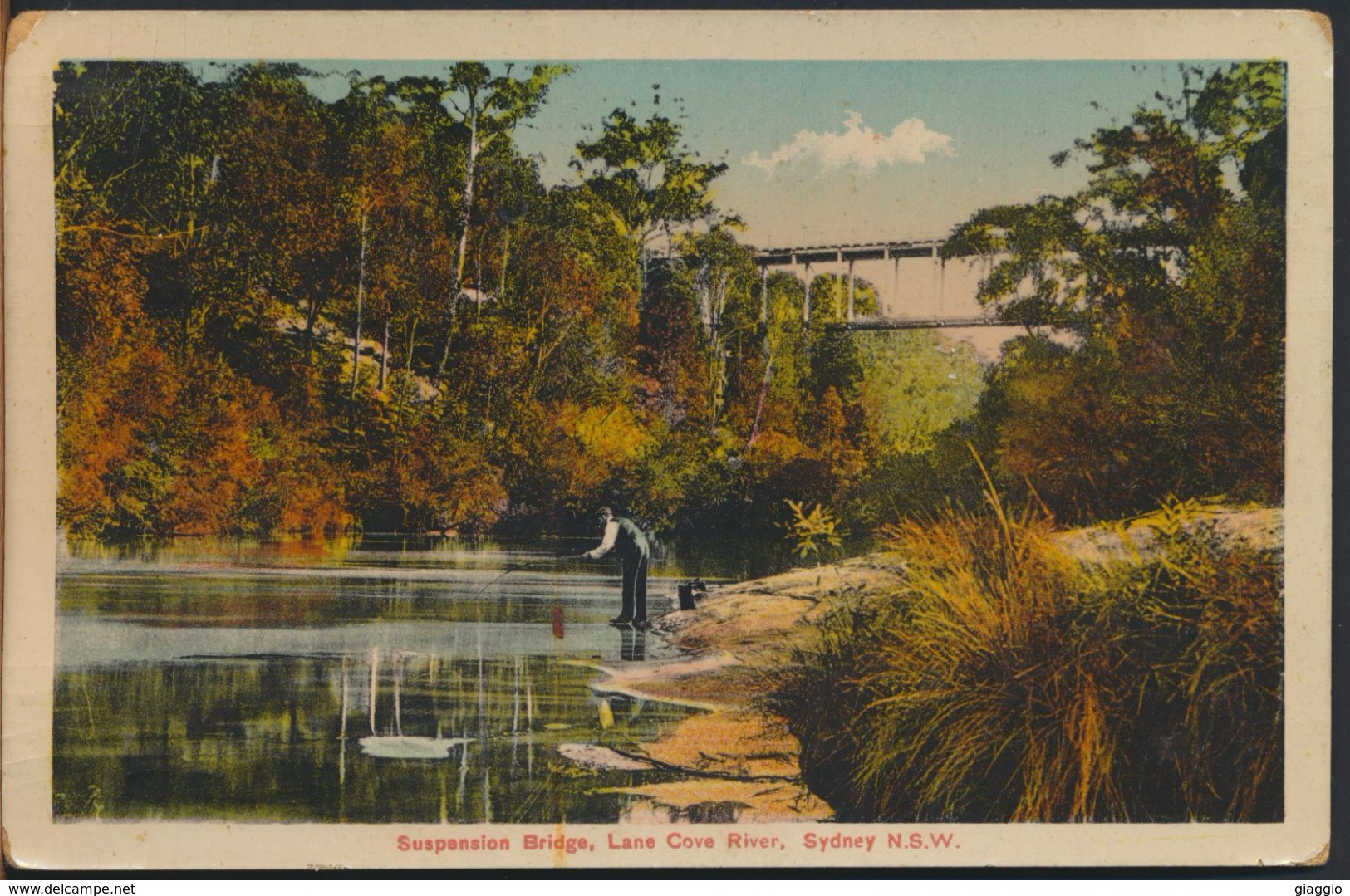 °°° 1725 - AUSTRALIA - SIDNEY - SUSPENSION BRIDGE , LANE COVE RIVER °°° - Northern Rivers