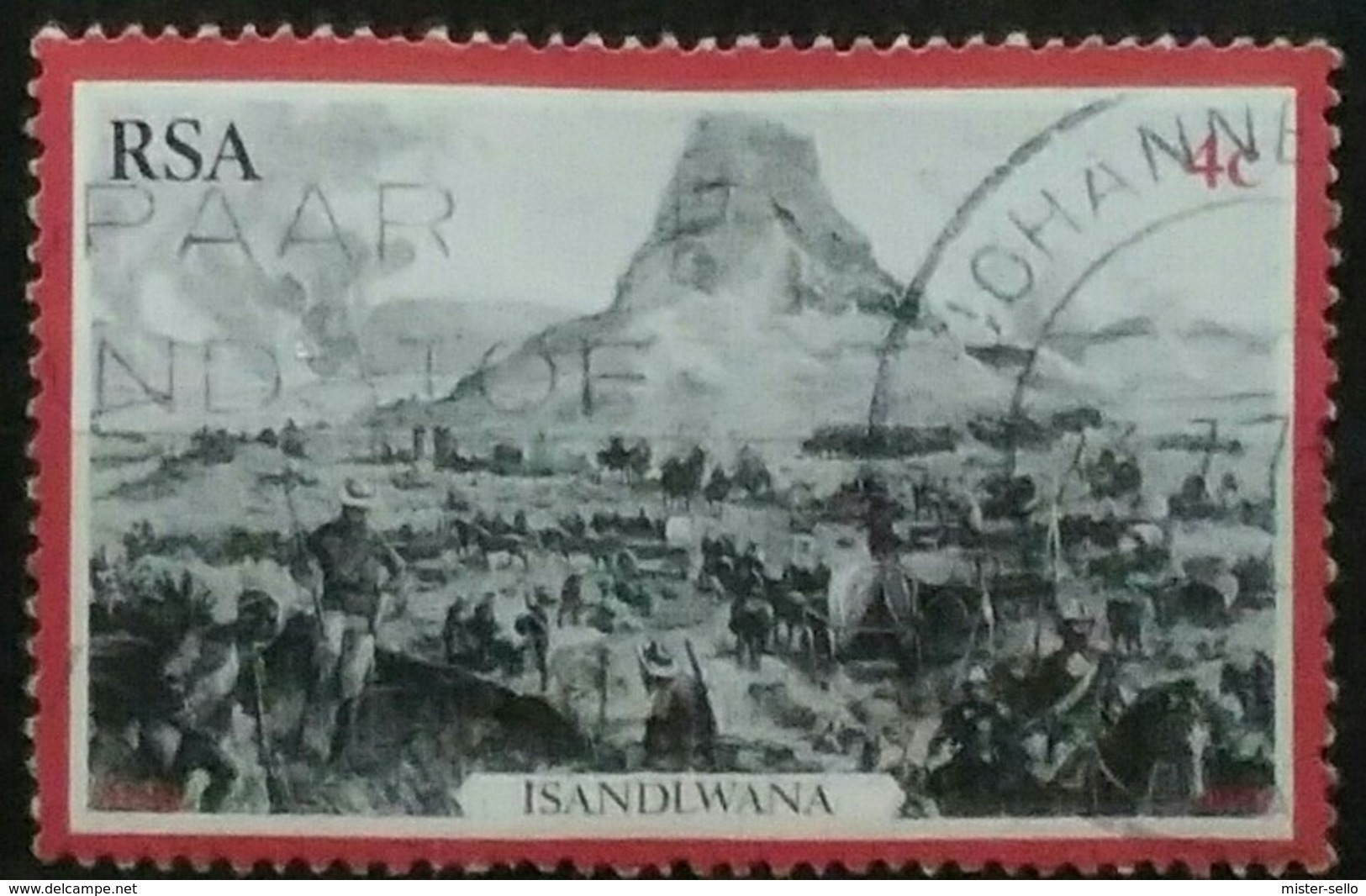 SUDAFRICA - AFRICA DEL SUR 1979 The 100th Anniversary Of The Zulu War. USADO - USED. - Usados
