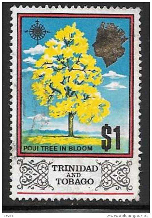 Trinidad AndTobago, Scott # 157 Used Poui Tree, 1969 - Trinidad & Tobago (...-1961)