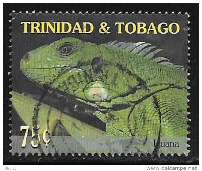 Trinidad AndTobago, Scott # 614 Used Endangered Iguana, 2001 - Trinidad En Tobago (...-1961)