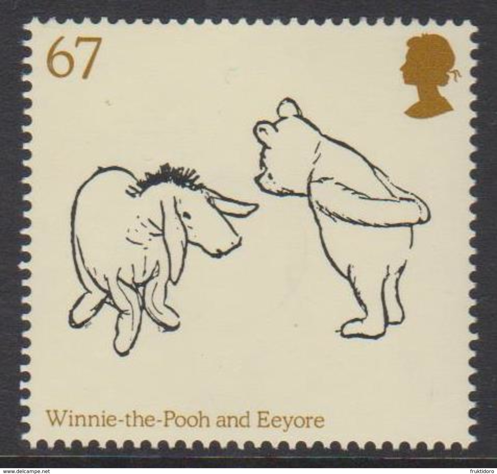 United Kingdom Mi 3005 Children's Books - Winnie The Pooh - Europa C.E.P.T. - Pooh & Eeyore  * * 2010 - Unused Stamps