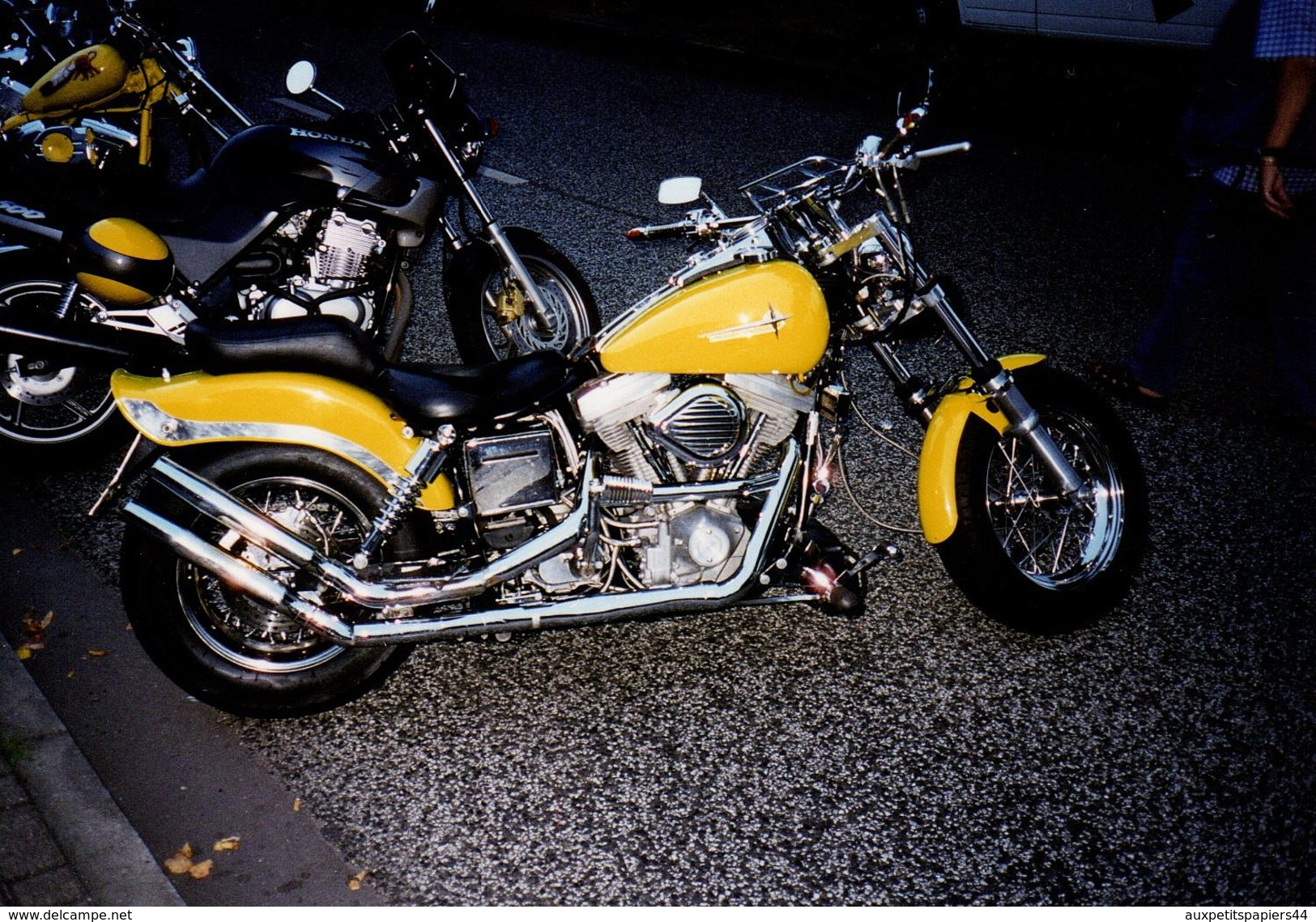 8 Photos Originales Motocyclisme - Moto Harley-Davidson - Motard - Motocyclettes de Grosses cylindrées - Lot 1/14