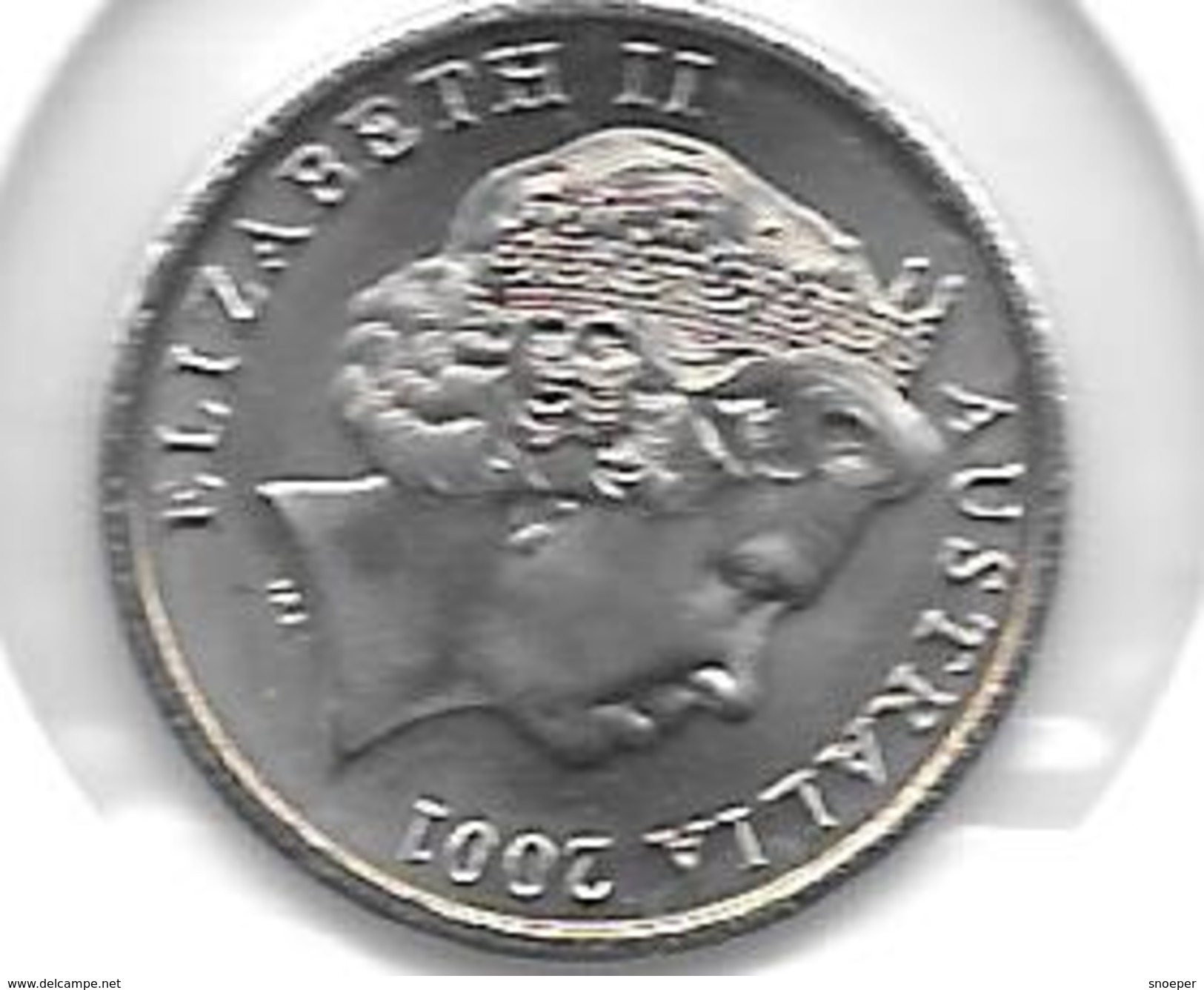 *australia 5 Cents 2001  Km 401  Unc - 5 Cents