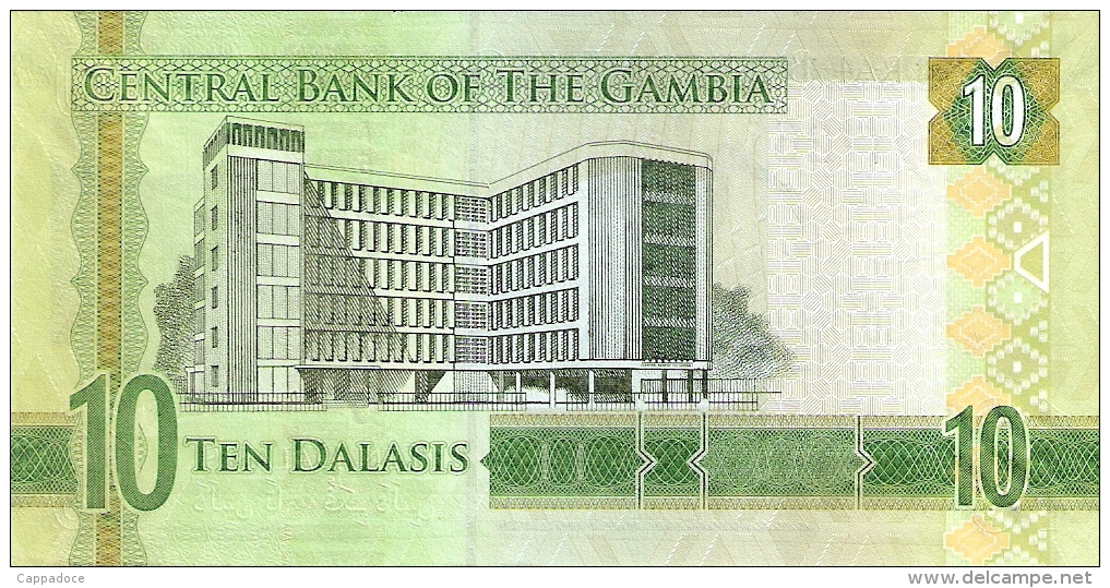 GAMBIE   10 Dalasis   ND (2015)   P. New   UNC - Gambie