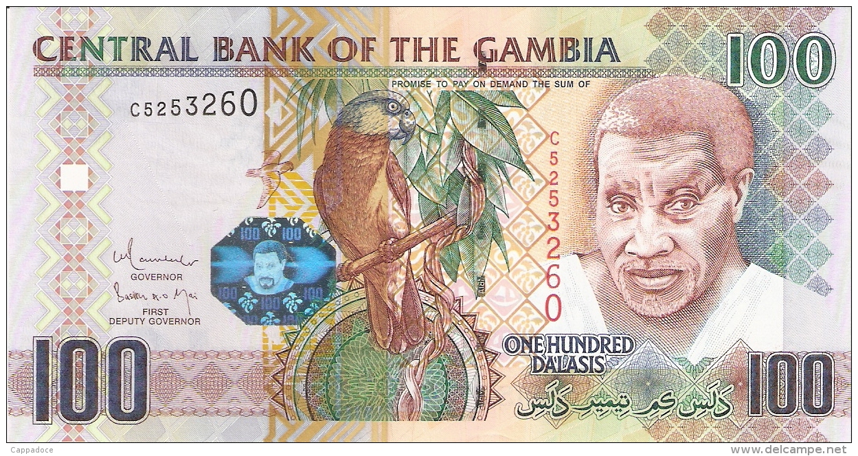 GAMBIE   100 Dalasis   ND (2010)   Sign.16   P. 29b   UNC - Gambia