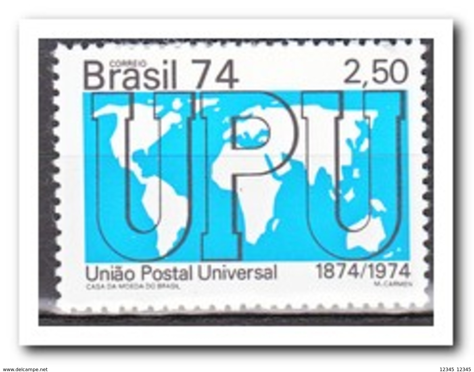 Brazilië 1974, Postfris MNH, 100 Years UPU - Ongebruikt