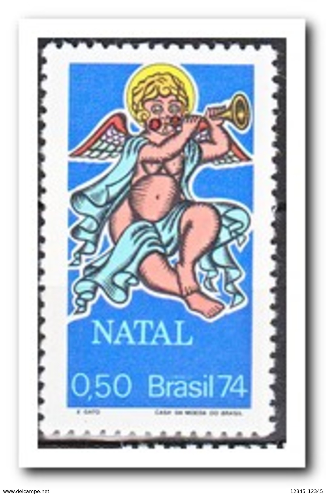 Brazilië 1974, Postfris MNH, Christmas - Ongebruikt