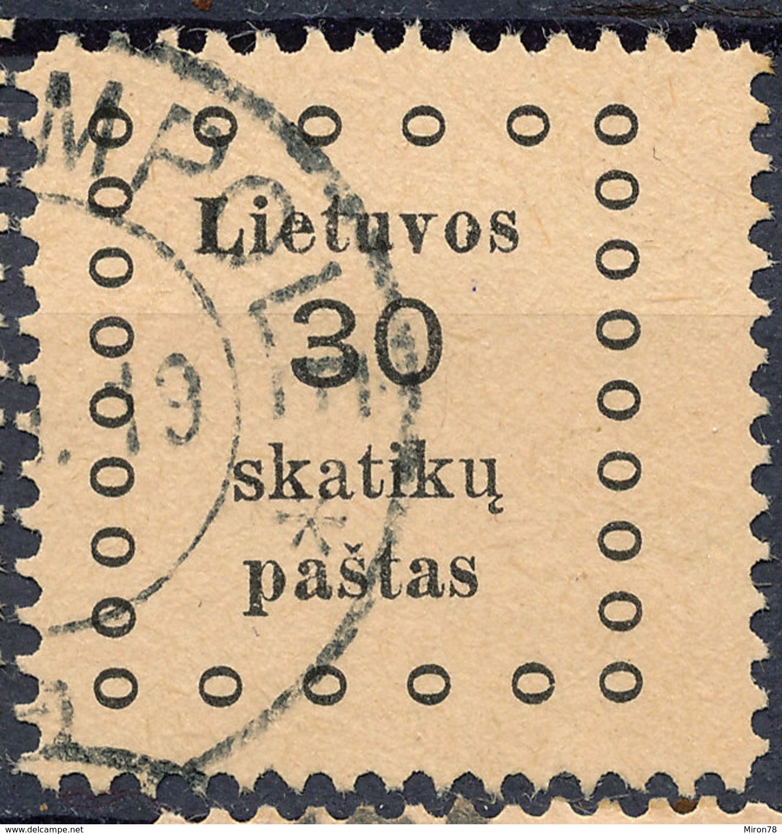 Stamp Lithuania 1919  Used Lot#17 - Lituanie