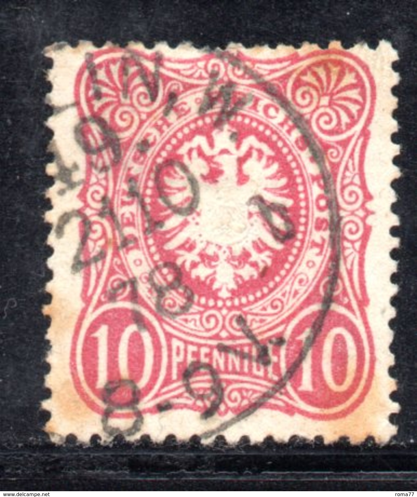 GERMANIA IMPERO 1875 ,   N. 32  Usato , PFENNIGE - Usati