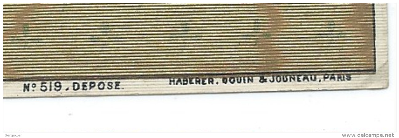 étiquette Rhum  Vieux  Imp Haberer Douin Et Jouneau  N°519  Vers 1915 - Rhum