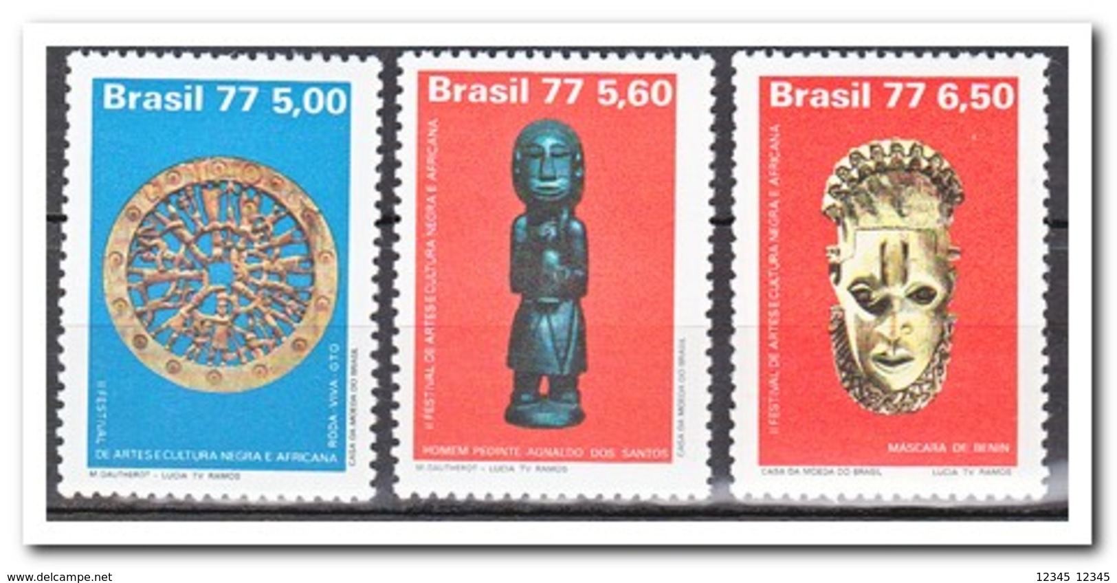 Brazilië 1977, Postfris MNH, Festival Of Black And African Art And Culture Nigeria - Ongebruikt