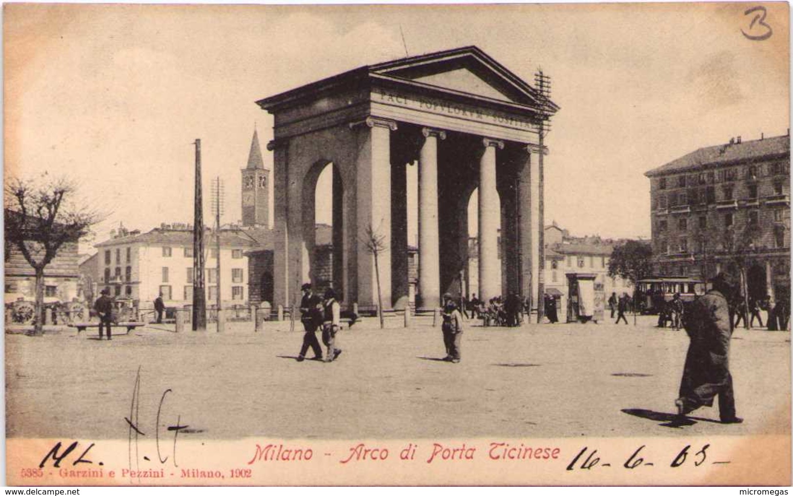 MILANO - Arco Di Porta Ticinese - Milano