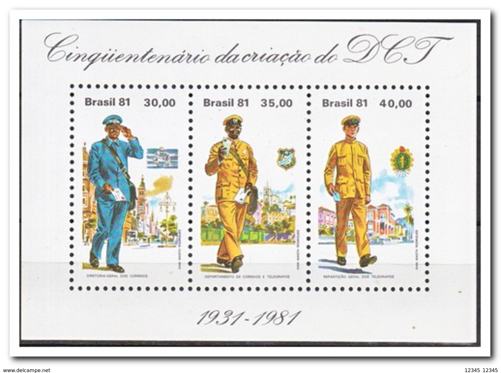 Brazilië 1981, Postfris MNH, Postmen - Ongebruikt