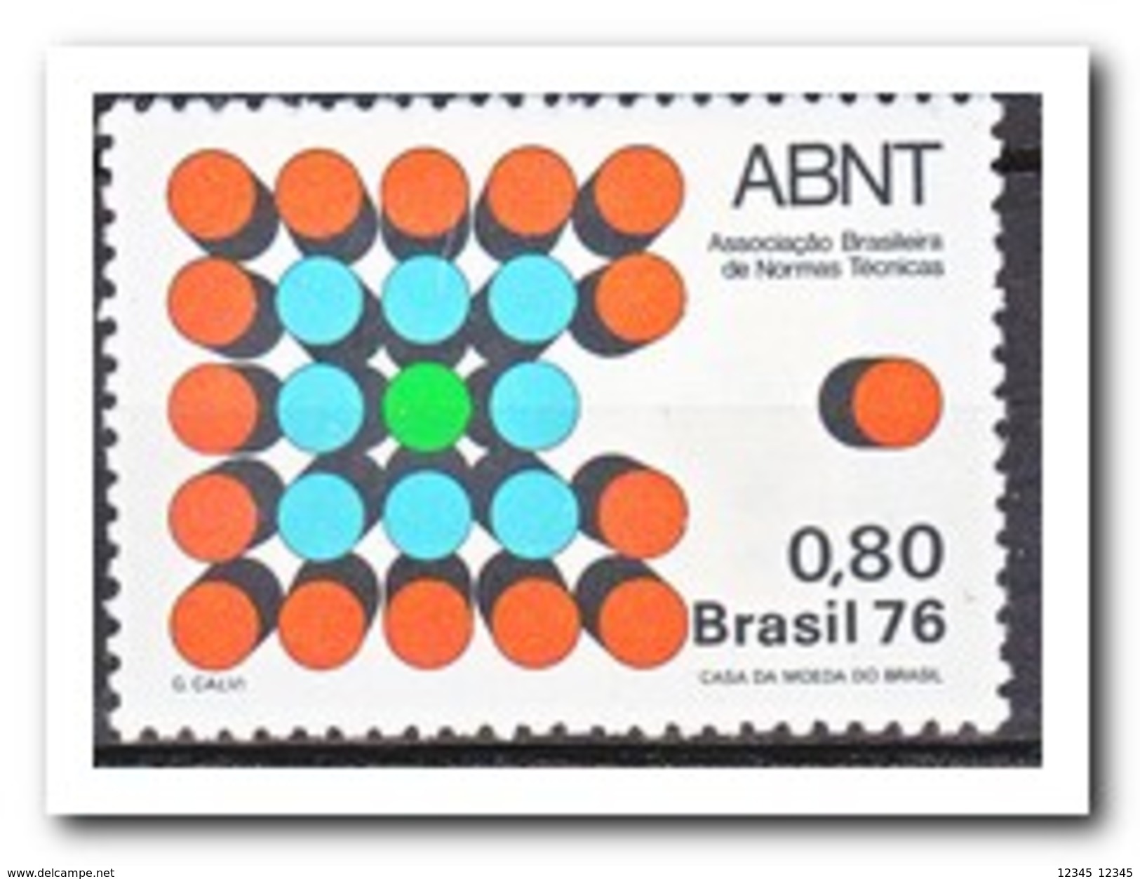 Brazilië 1976, Postfris MNH,  Society For Technical Standards - Ongebruikt