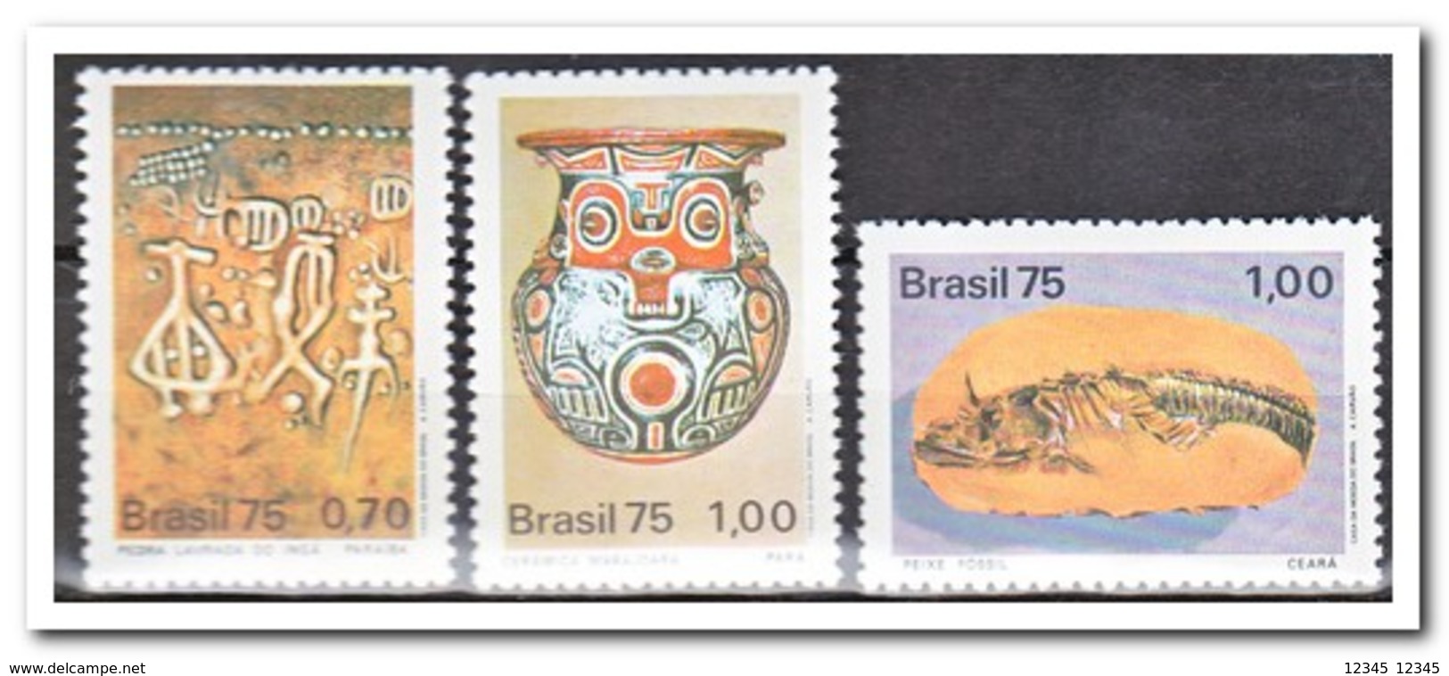 Brazilië 1975, Postfris MNH, Brazilian Archaeological Discoveries - Nuovi