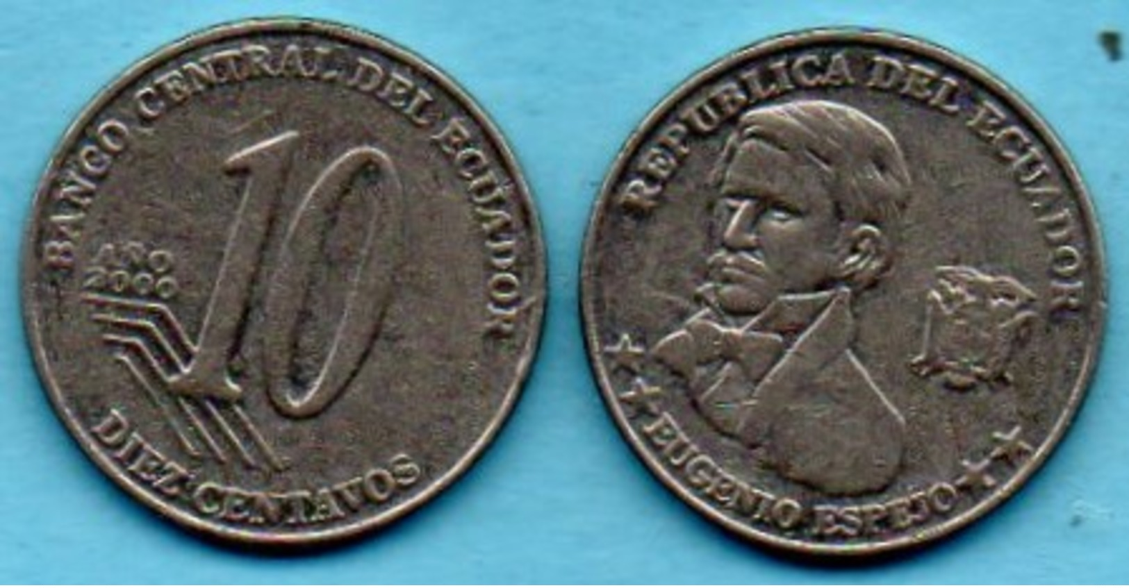 R80/ ECUADOR / EQUATEUR   10 CENTAVOS 2000 - Ecuador