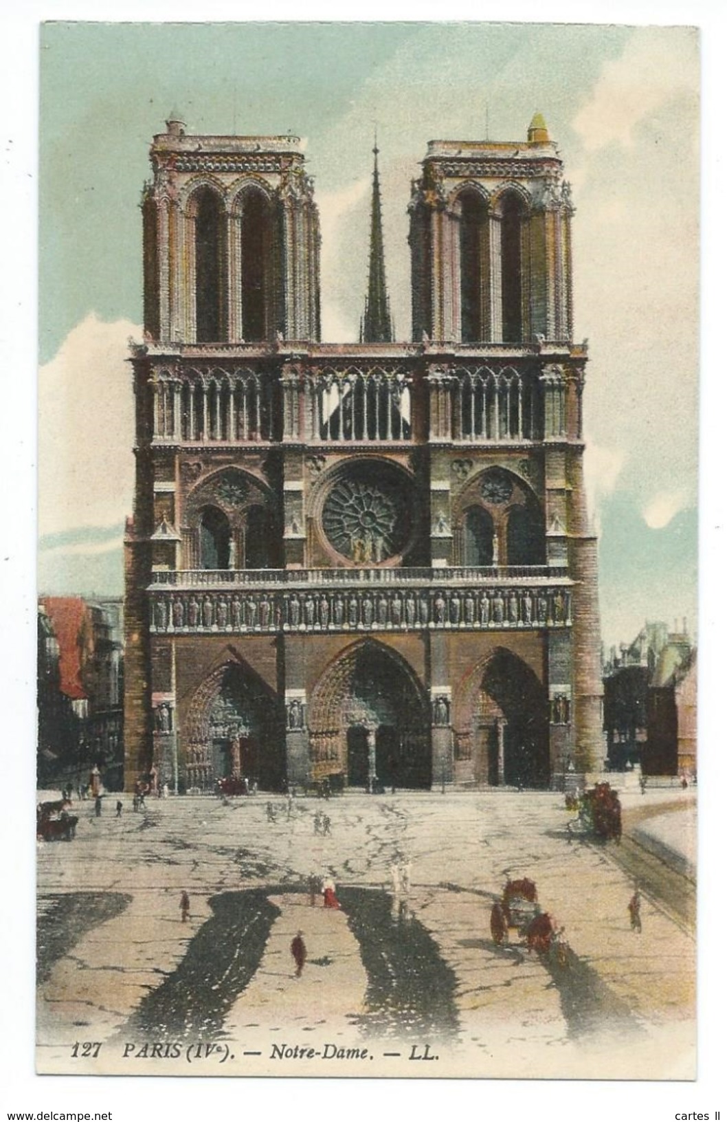 DC 470 - Paris (IVe) - Notre-Dame - LL 127 - Arrondissement: 04