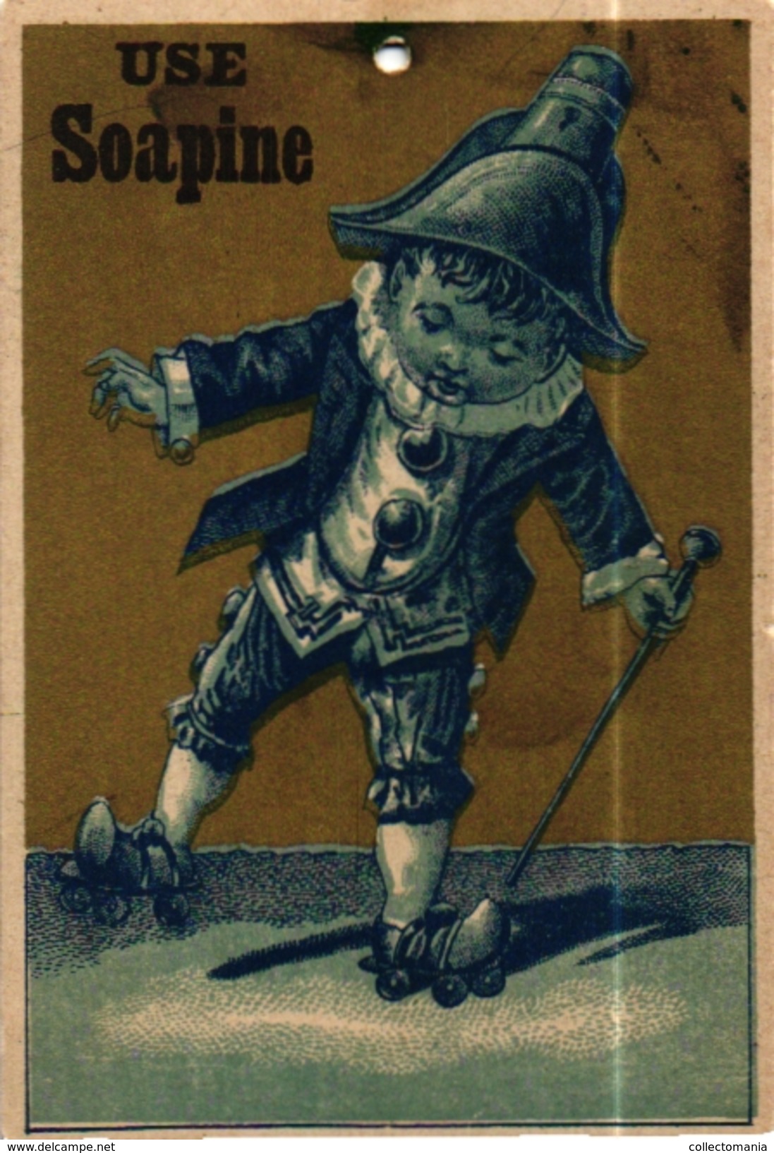 6Trade Cards Chromo Roller Skate Patinage à Roulettes Rollschuh Litho C1900 Pub Reading Soaps Roller Skating Rink 1882 - Altri & Non Classificati