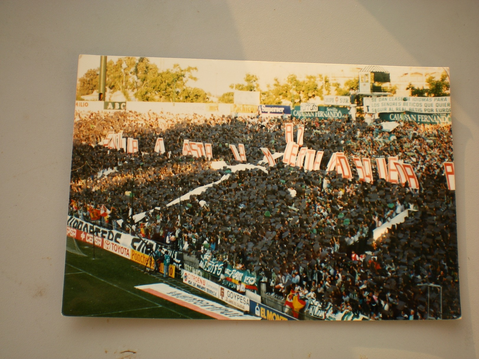 Ultras Betis, Betis Sevilla 1996 1997 - Calcio
