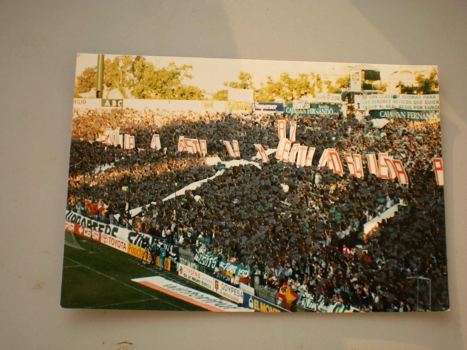 Ultras Betis, Betis Sevilla 1996 1997 - Fútbol