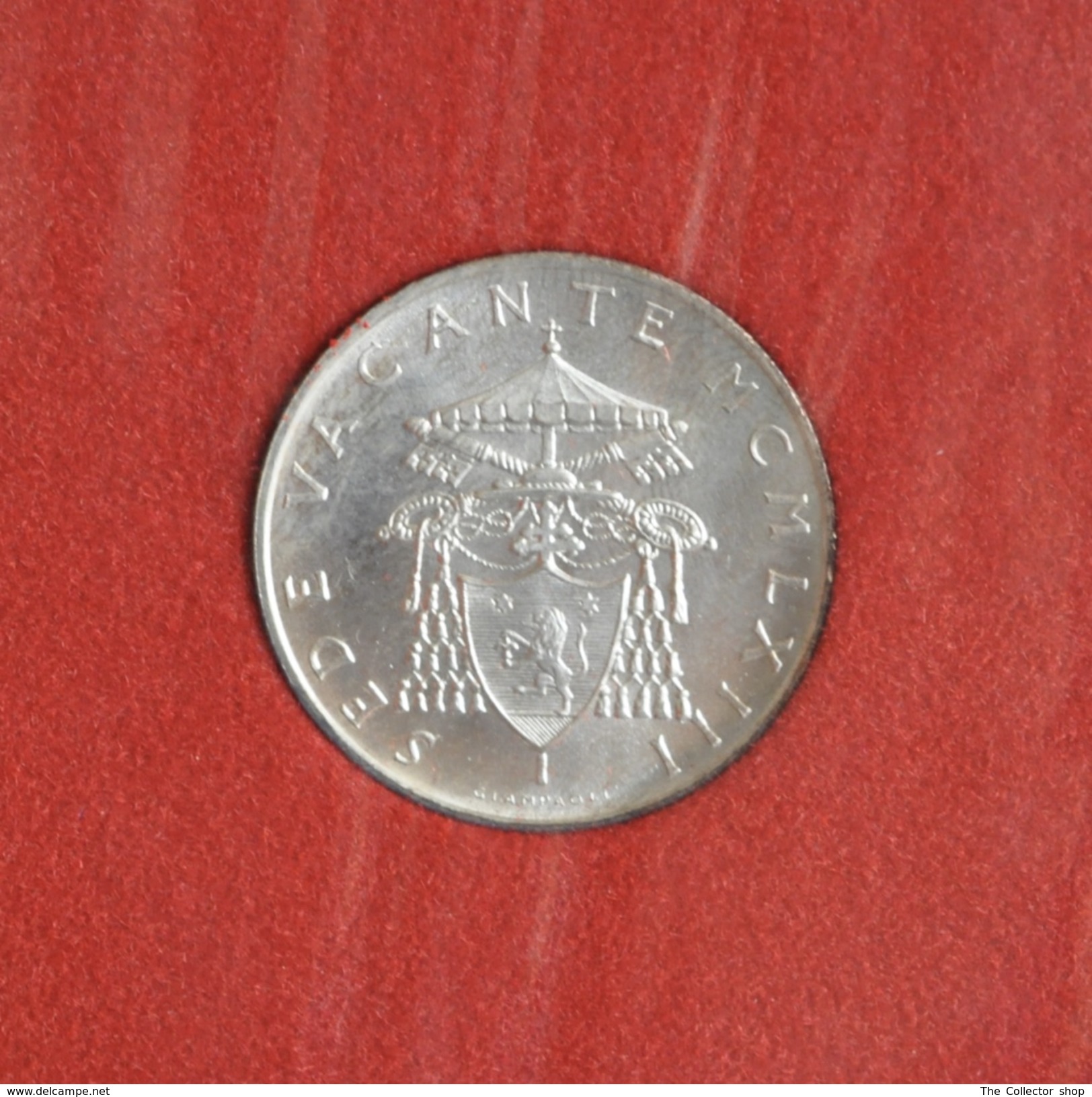 Moneta In Argento Da 500 Lire Del Vaticano 1963- Sede Vacante - Vaticano (Ciudad Del)