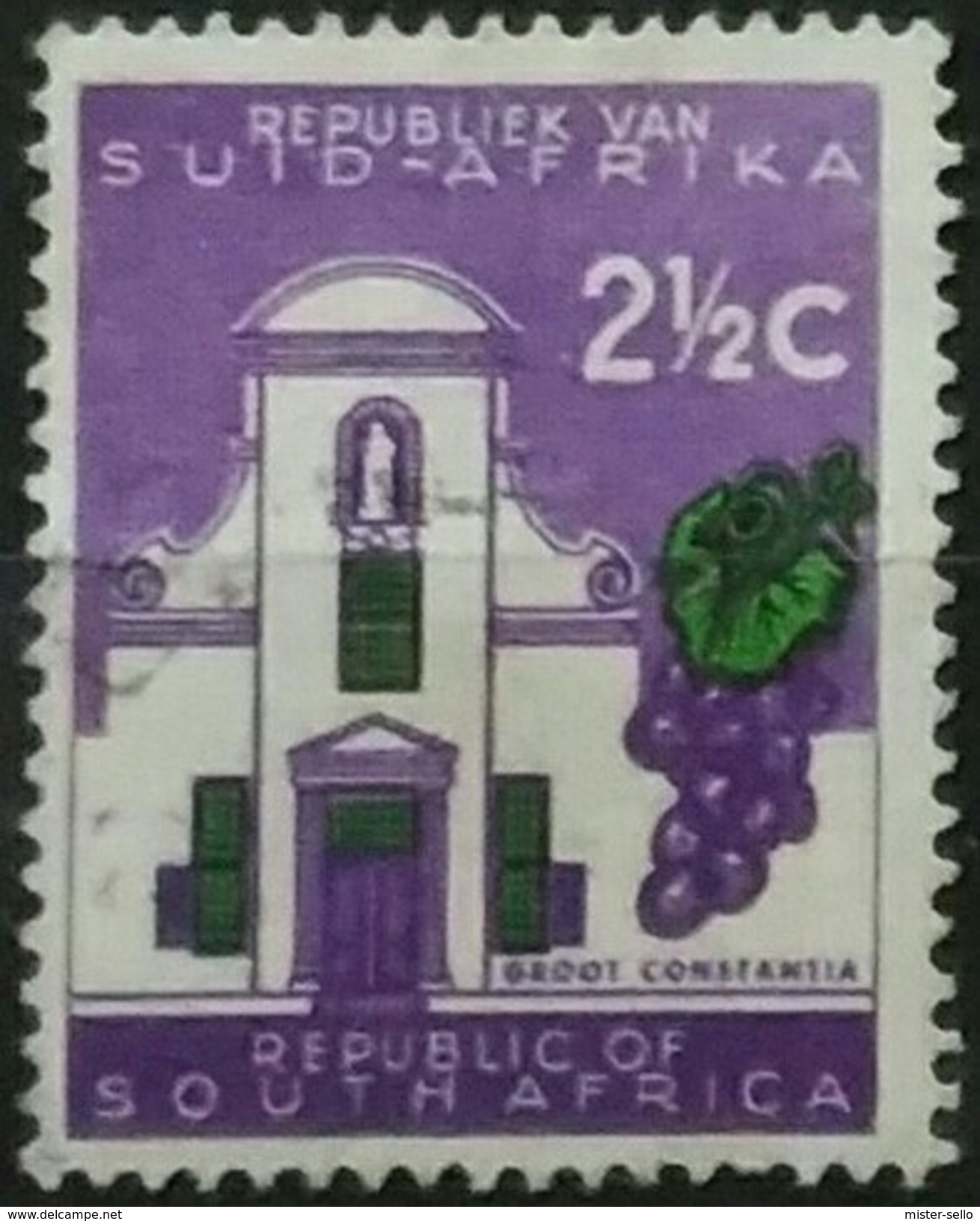 SUDAFRICA - AFRICA DEL SUR 1961 Definitive Issue USADO - USED. - Usados