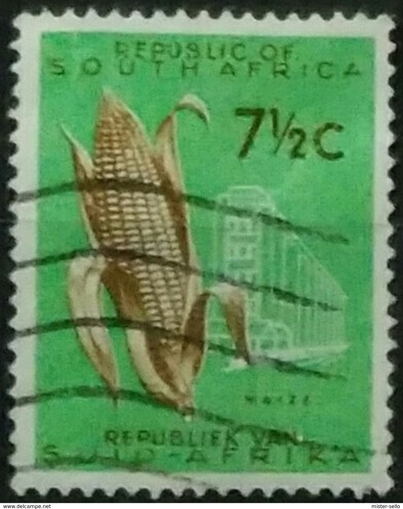 SUDAFRICA - AFRICA DEL SUR 1961 Definitive Issue USADO - USED. - Usados