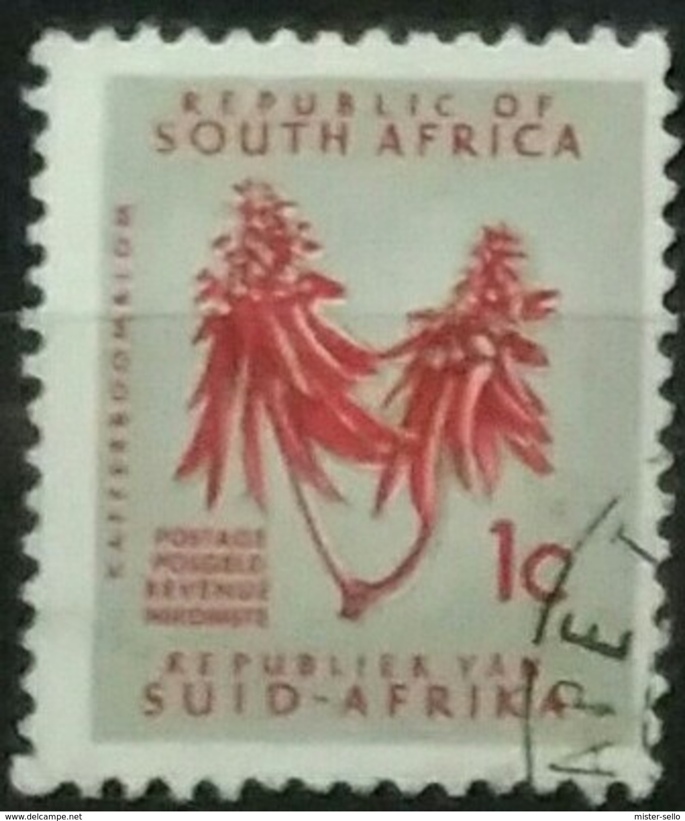 SUDAFRICA - AFRICA DEL SUR 1961 Definitive Issue USADO - USED. - Usados