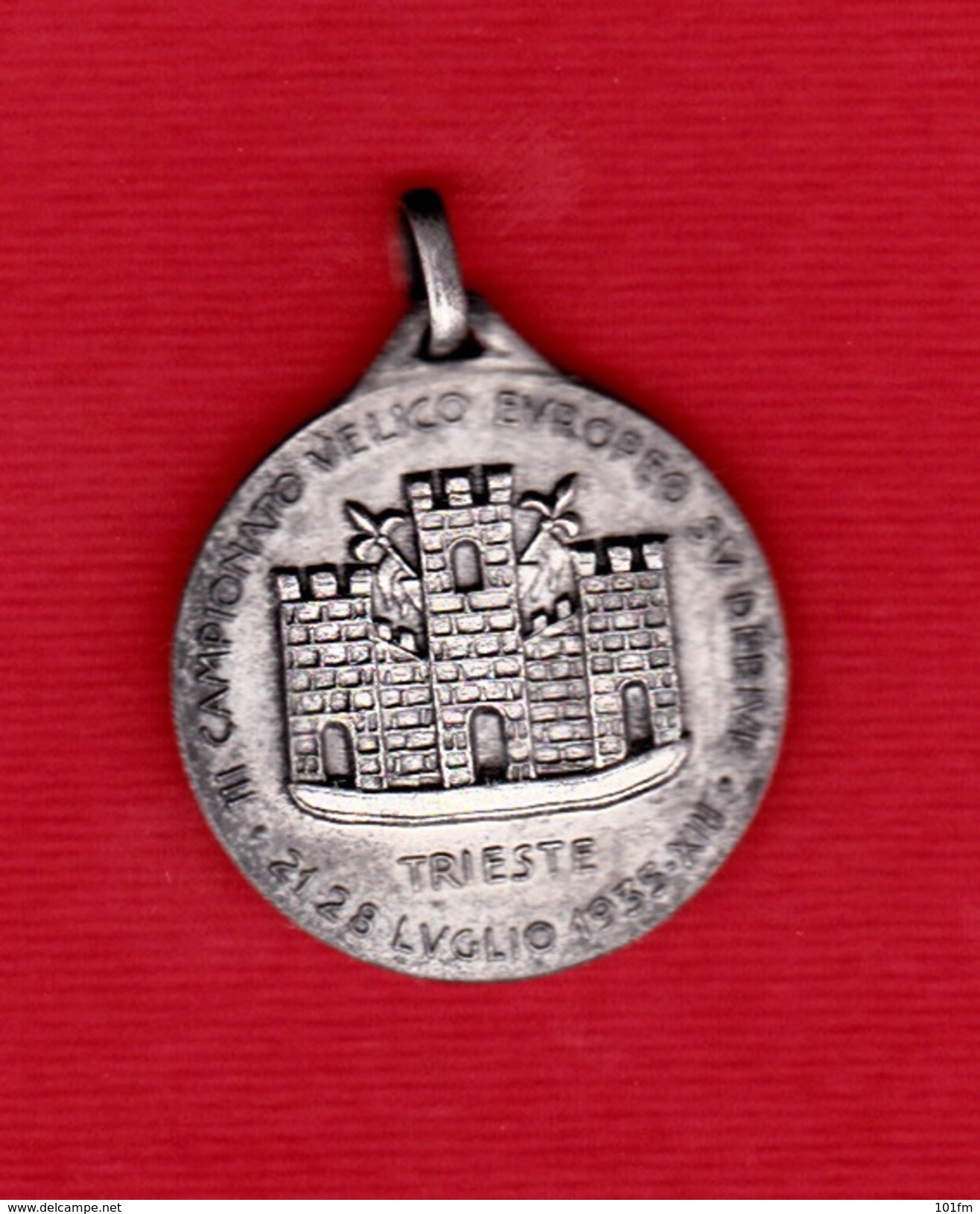 Trieste, Campionato Velico Europeo 1935, Medaglia D'argento - 1900-1946 : Victor Emmanuel III & Umberto II