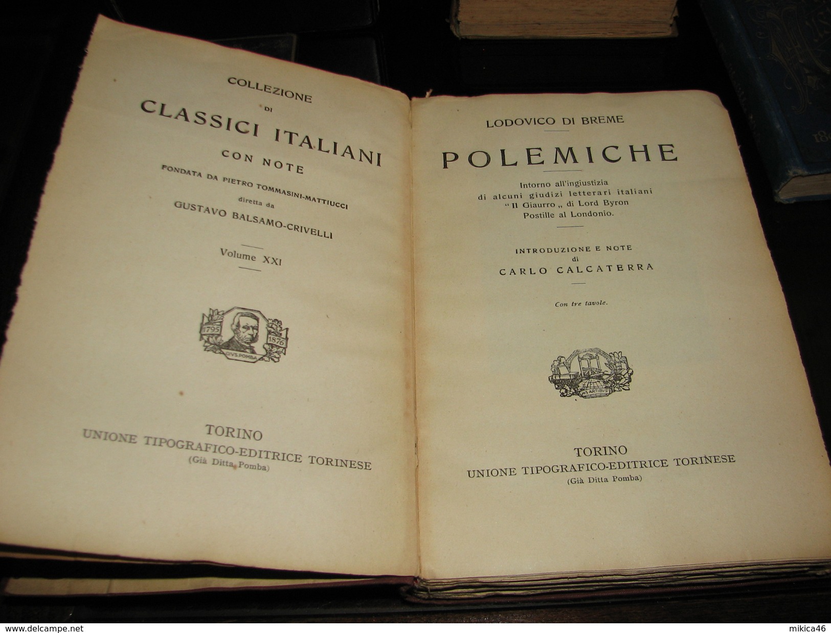 Die Breme - Polemiche - 1923 - Libri Antichi