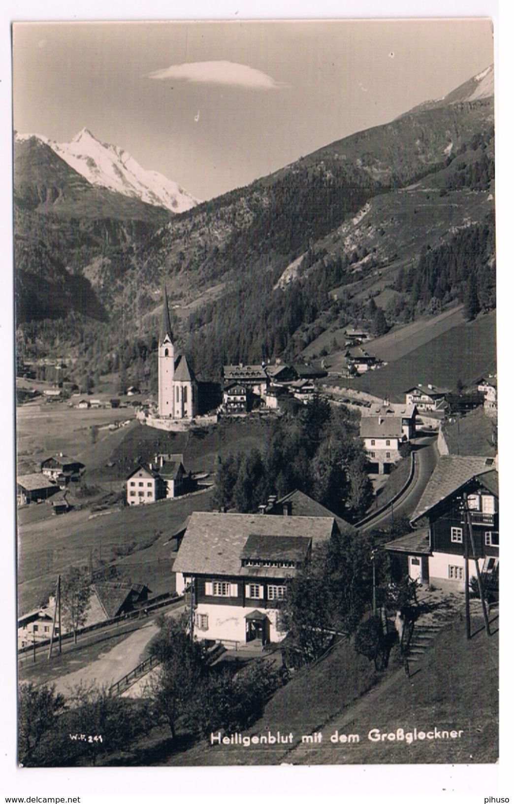 Ö-3224    HEILIGENBLUT : Mit Dem Grossglockner - Heiligenblut