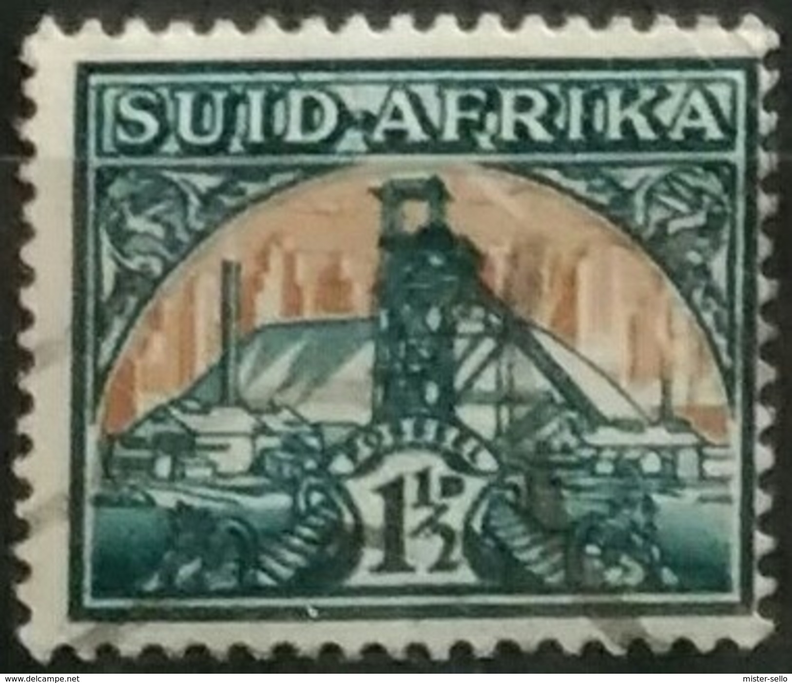 SUDAFRICA - AFRICA DEL SUR 1948 Local Motives. USADO - USED. - Oblitérés