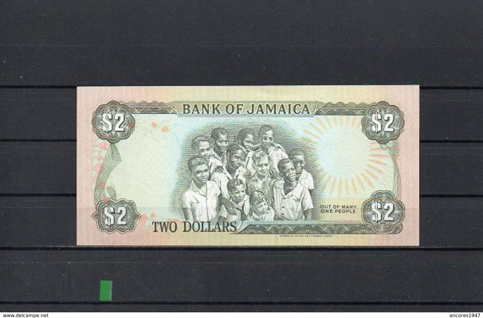 JAMAICA 1990, 2 DOLLARS, PK-69d, SC-UNC, 2 ESCANER - Jamaica