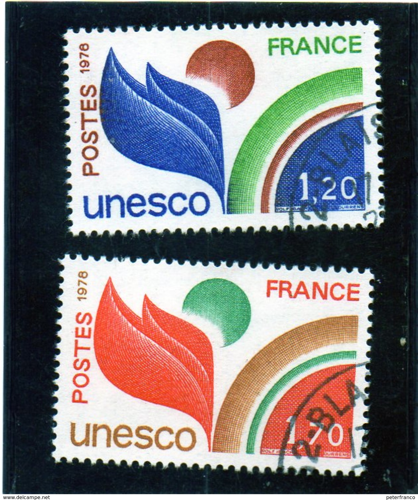 B - Francia 1978 - UNESCO - Used
