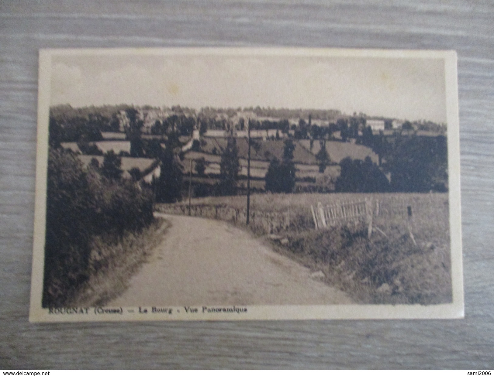 CPA 23 ROUGNAT LE BOURG VUE PANORAMIQUE - Autres & Non Classés