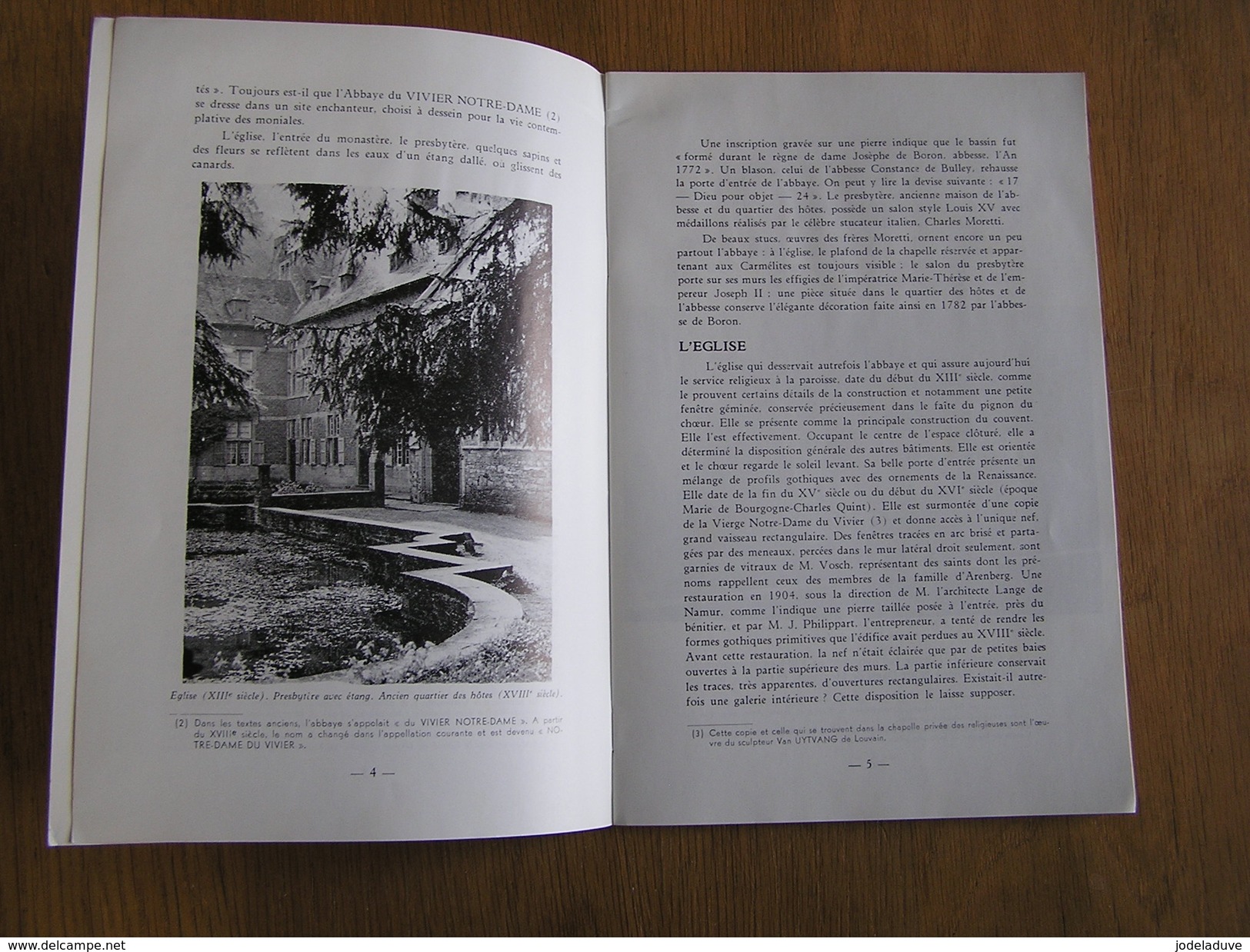 L' ABBAYE DE MARCHE LES DAMES AUTREFOIS ET AUJOURD' HUI Ernest Tonet Régionalisme Namur Origines Evènements Guerre 14 18 - Belgique