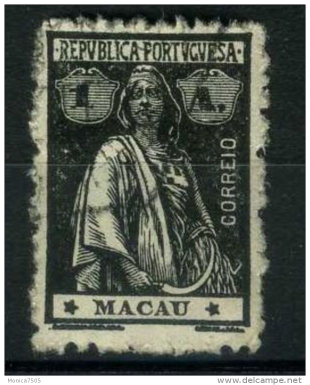 MACAO ( POSTE ) : Y&amp;T N° 211  TIMBRE  TRES  BIEN  OBLITERE , A  VOIR . - Oblitérés