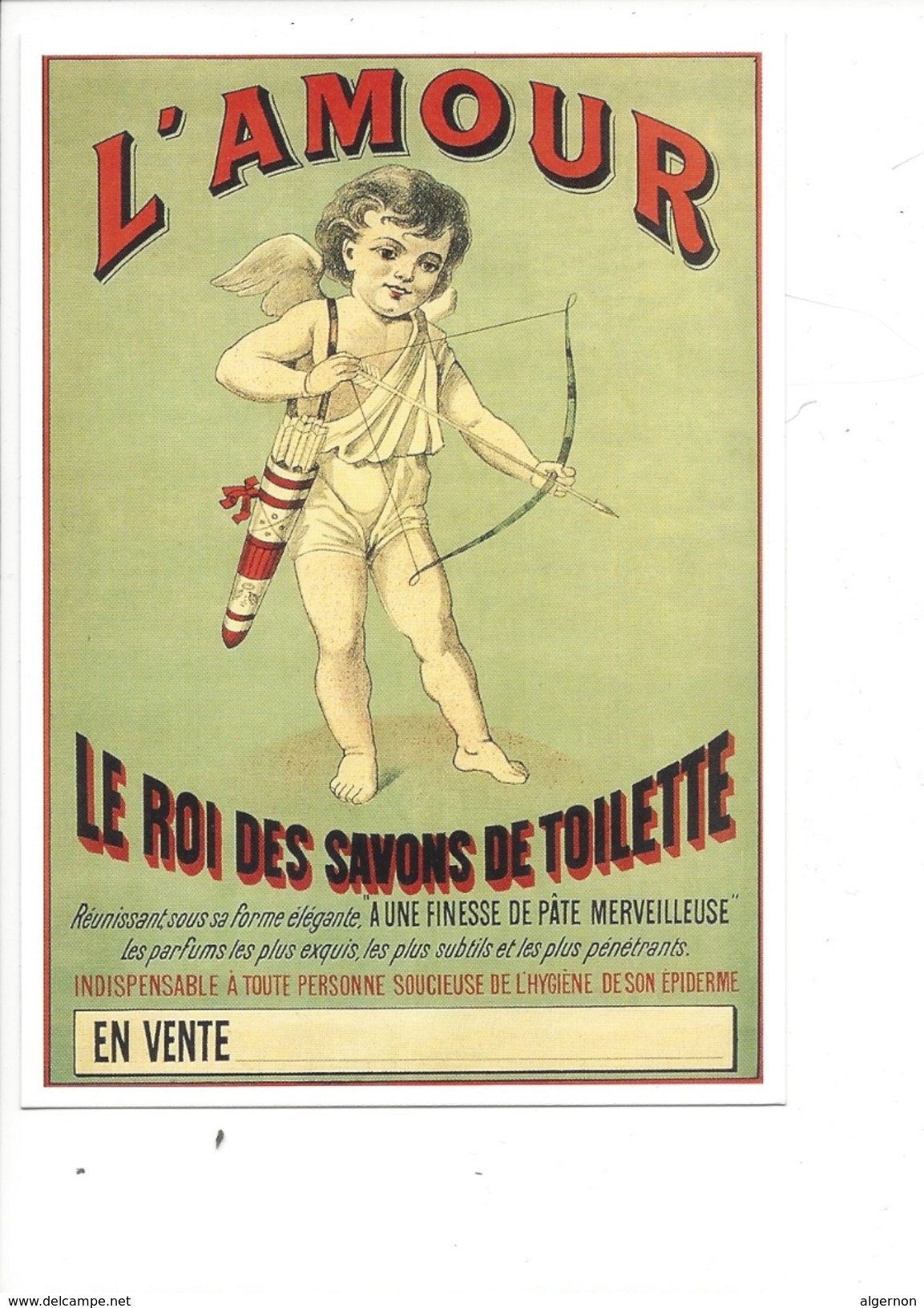 16327 - L'Amour Le Roi Des Savons De Toilette Reproduction D'affiche - Publicité